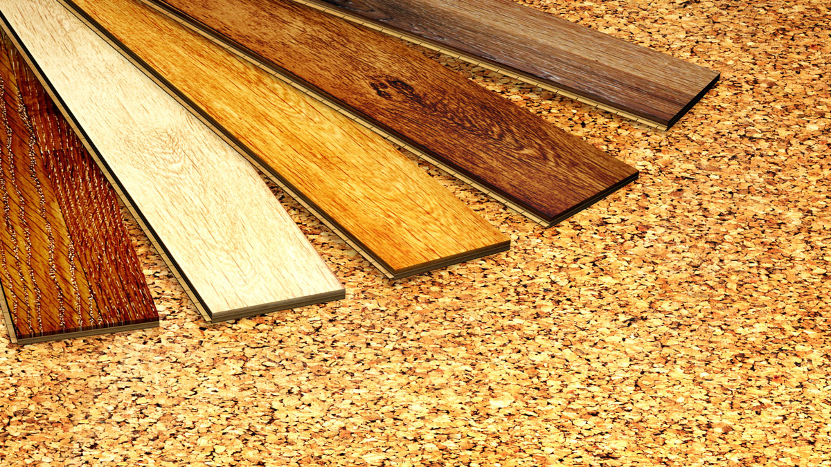 Cork Flooring samples